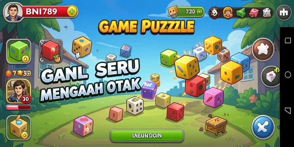 Screenshot menampilkan gameplay menawan dari BNI789 yang penuh tantangan.
