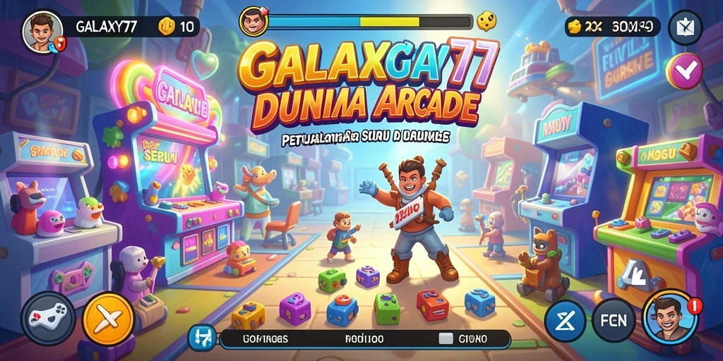 Tampilan gameplay menarik di GALAXY77 dengan efek visual yang memukau.