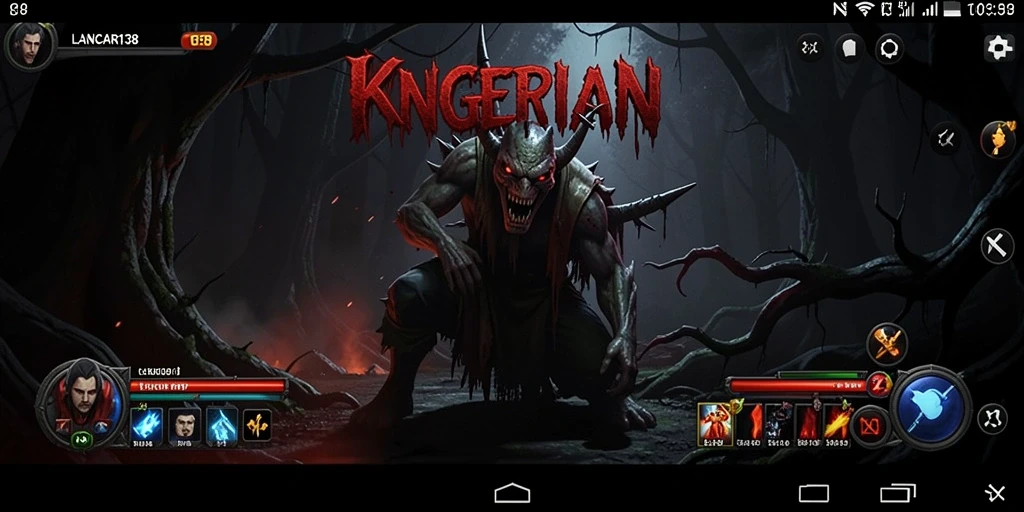 Tangkapan layar gameplay yang menakutkan dari LANCAR138.