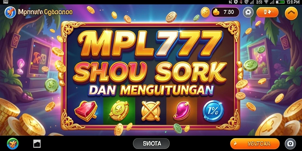 Tampilan menarik dari gameplay Slot di MPL777.