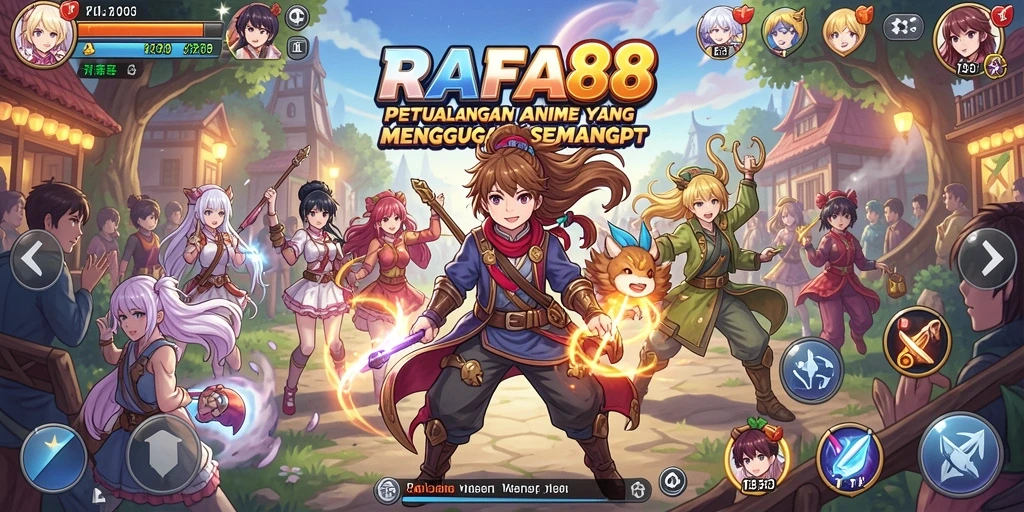 Tampilan menarik dari gameplay <strong>RAFA88</strong> yang penuh warna.
